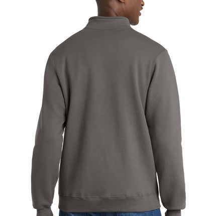 Port & Co™ Core Fleece Cadet Full‑Zip Sweatshirt – PC78FZ