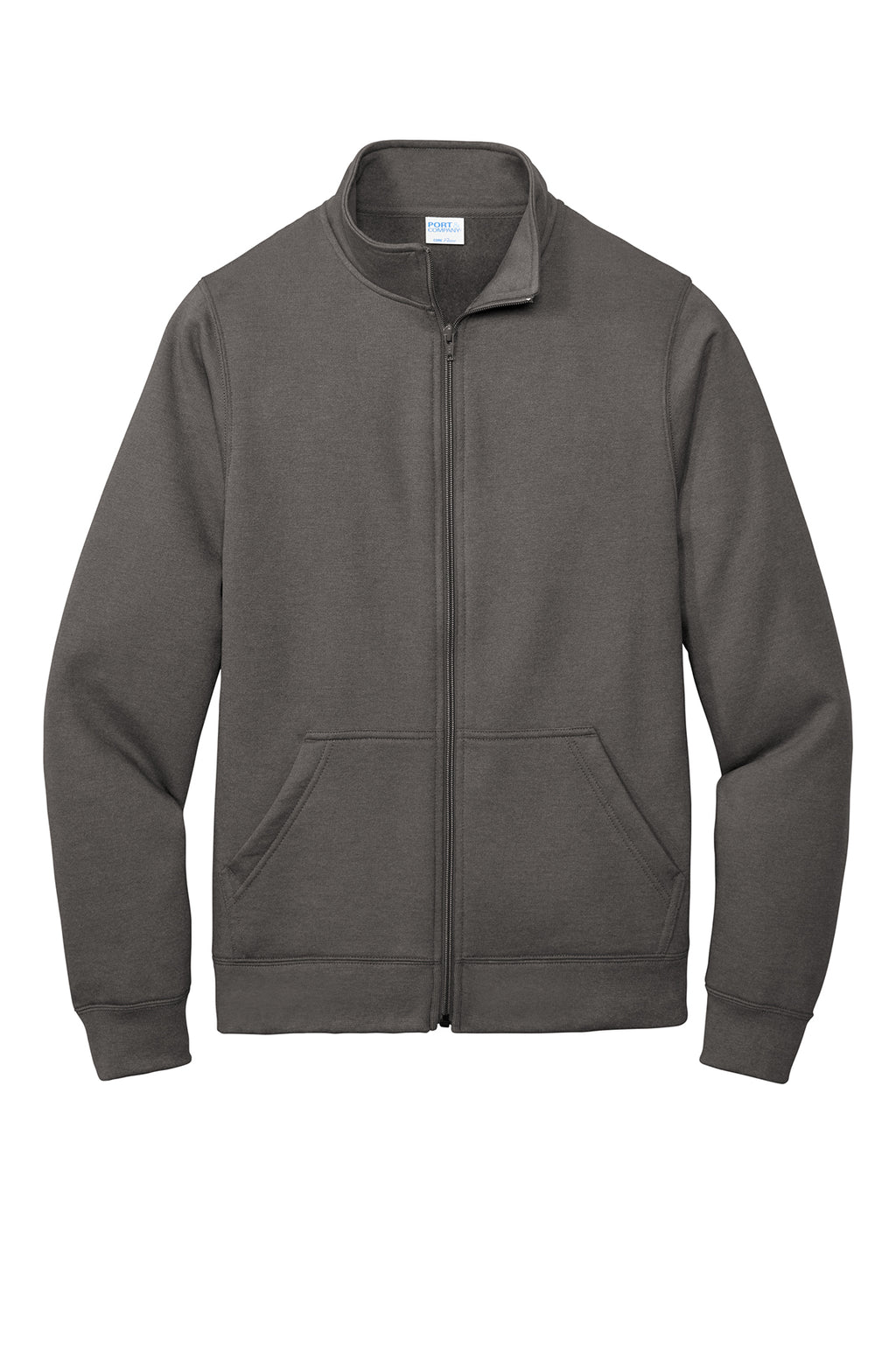 Port & Co™ Core Fleece Cadet Full‑Zip Sweatshirt – PC78FZ