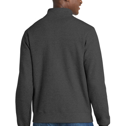Port & Co™ Core Fleece Cadet Full‑Zip Sweatshirt – PC78FZ