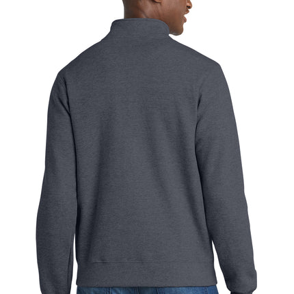 Port & Co™ Core Fleece Cadet Full‑Zip Sweatshirt – PC78FZ