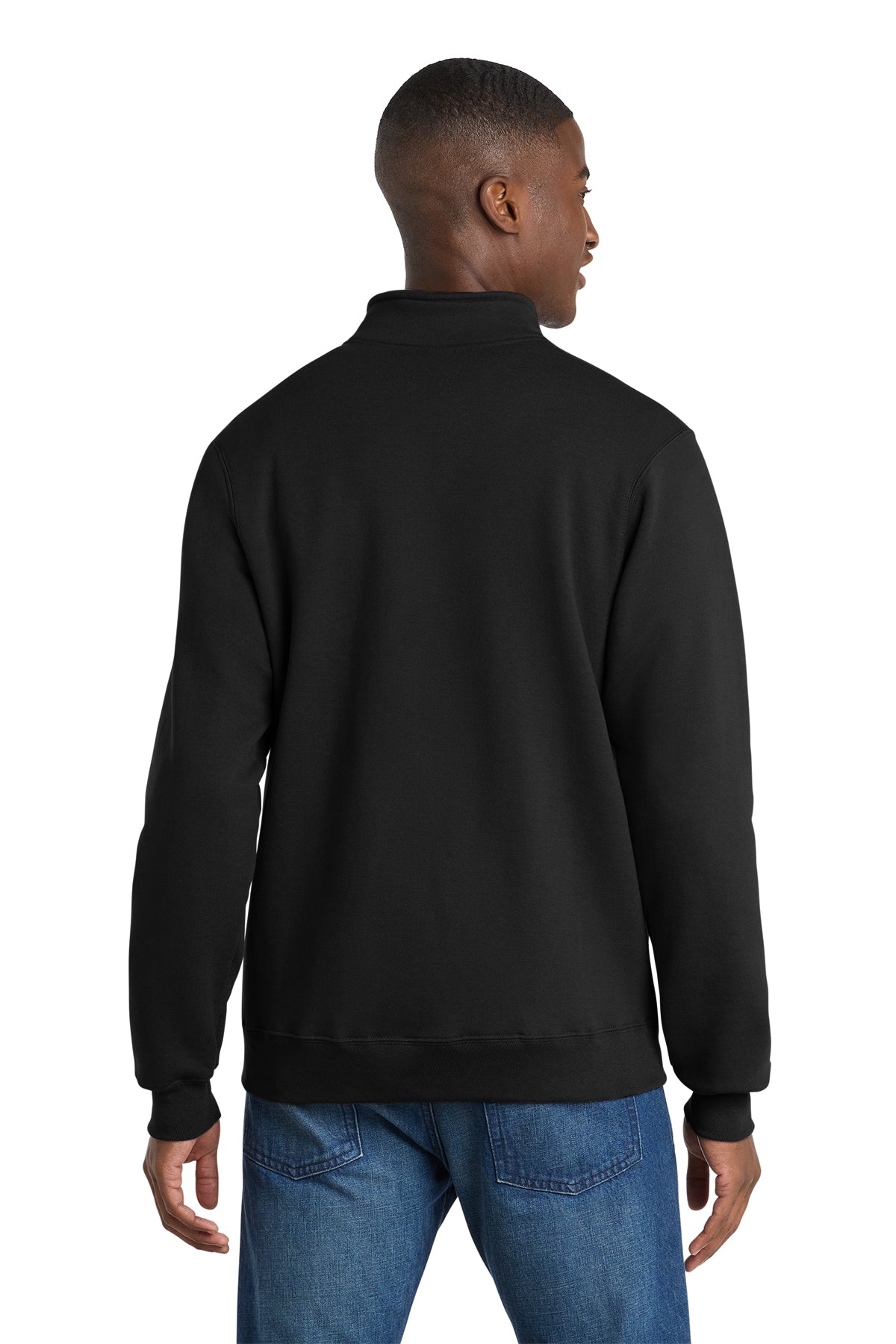 Port & Co™ Core Fleece Cadet Full‑Zip Sweatshirt – PC78FZ