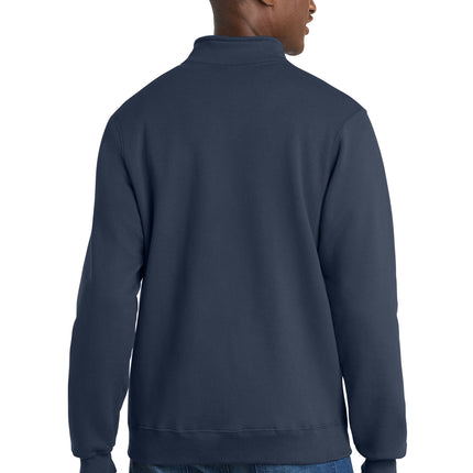Port & Co™ Core Fleece Cadet Full‑Zip Sweatshirt – PC78FZ