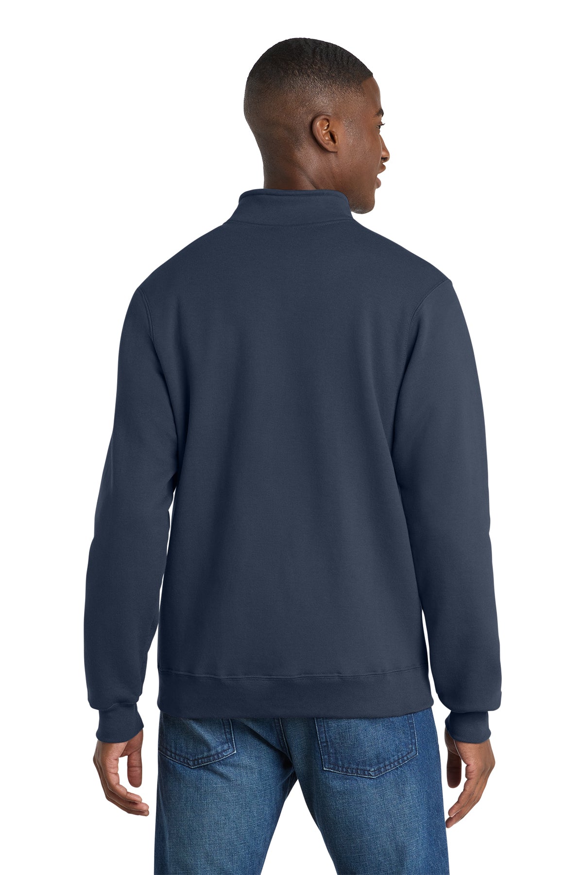 Port & Co™ Core Fleece Cadet Full‑Zip Sweatshirt – PC78FZ