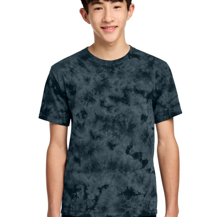 Port & Co™ Youth Crystal Tie‑Dye Tee — PC145Y