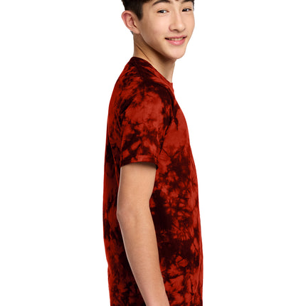 Port & Co™ Youth Crystal Tie‑Dye Tee — PC145Y