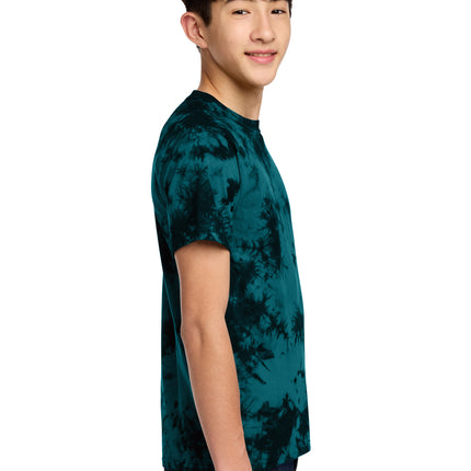 Port & Co™ Youth Crystal Tie‑Dye Tee — PC145Y