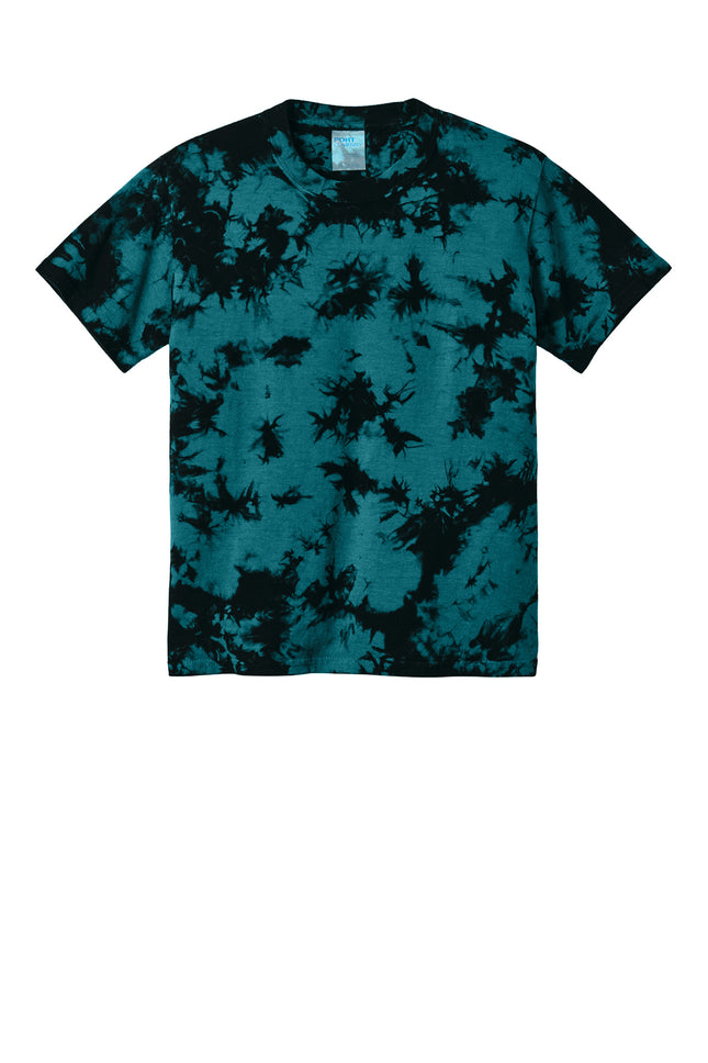 Port & Co™ Youth Crystal Tie‑Dye Tee — PC145Y