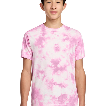 Port & Co™ Youth Crystal Tie‑Dye Tee — PC145Y