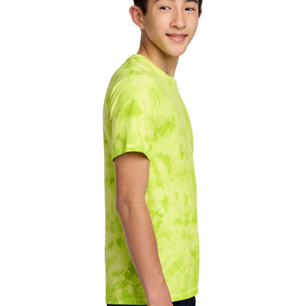 Port & Co™ Youth Crystal Tie‑Dye Tee — PC145Y