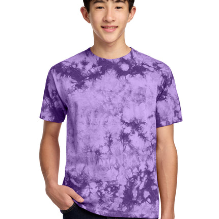 Port & Co™ Youth Crystal Tie‑Dye Tee — PC145Y