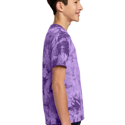 Port & Co™ Youth Crystal Tie‑Dye Tee — PC145Y