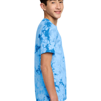 Port & Co™ Youth Crystal Tie‑Dye Tee — PC145Y