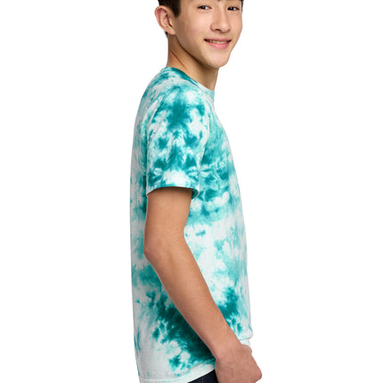Port & Co™ Youth Crystal Tie‑Dye Tee — PC145Y