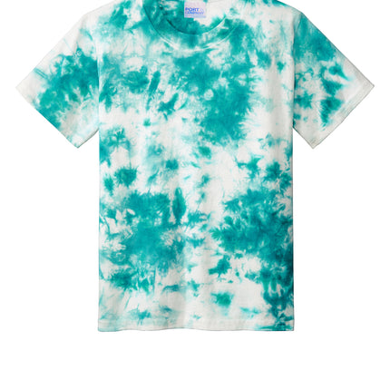 Port & Co™ Youth Crystal Tie‑Dye Tee — PC145Y