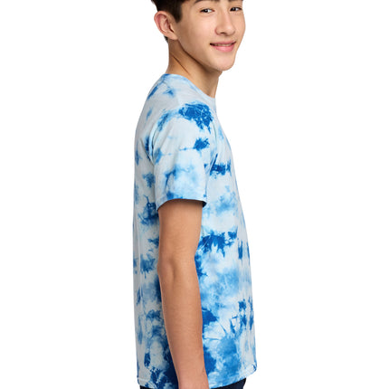 Port & Co™ Youth Crystal Tie‑Dye Tee — PC145Y