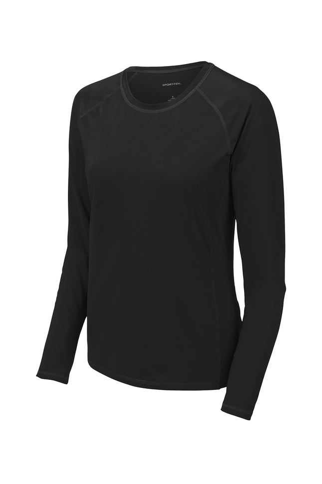 Sport‑Tek® Women’s Long Sleeve Rashguard Tee – LST470LS