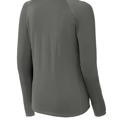 Sport‑Tek® Women’s Long Sleeve Rashguard Tee – LST470LS
