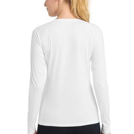 Sport‑Tek® Women’s Long Sleeve Rashguard Tee – LST470LS