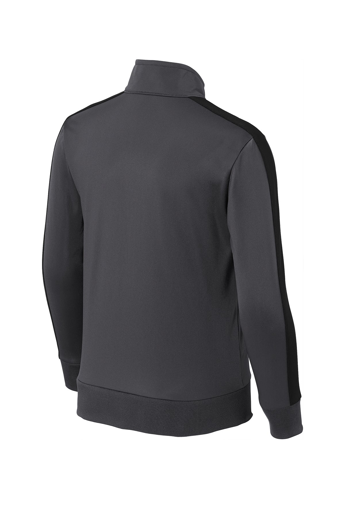 Sport‑Tek® Youth Tricot Sleeve Stripe Track Jacket – YST94