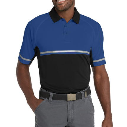 CornerStone® Select Lightweight Snag‑Proof Enhanced Visibility Polo — CS423