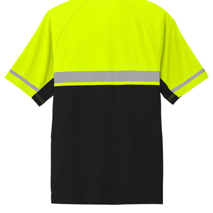 CornerStone® Select Lightweight Snag‑Proof Enhanced Visibility Polo — CS423