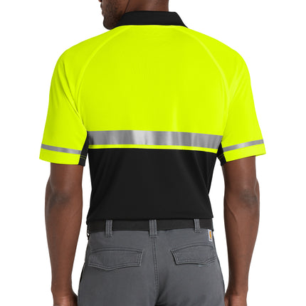 CornerStone® Select Lightweight Snag‑Proof Enhanced Visibility Polo — CS423