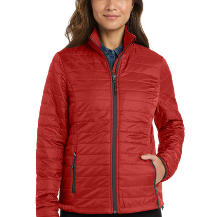 Port Authority® Women’s Packable Puffy Jacket – L85