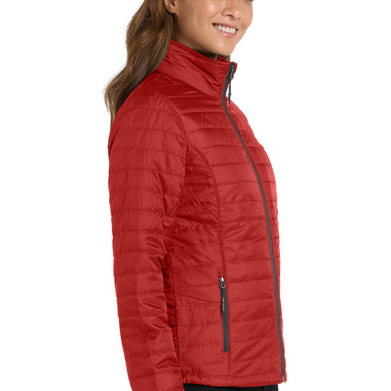 Port Authority® Women’s Packable Puffy Jacket – L85