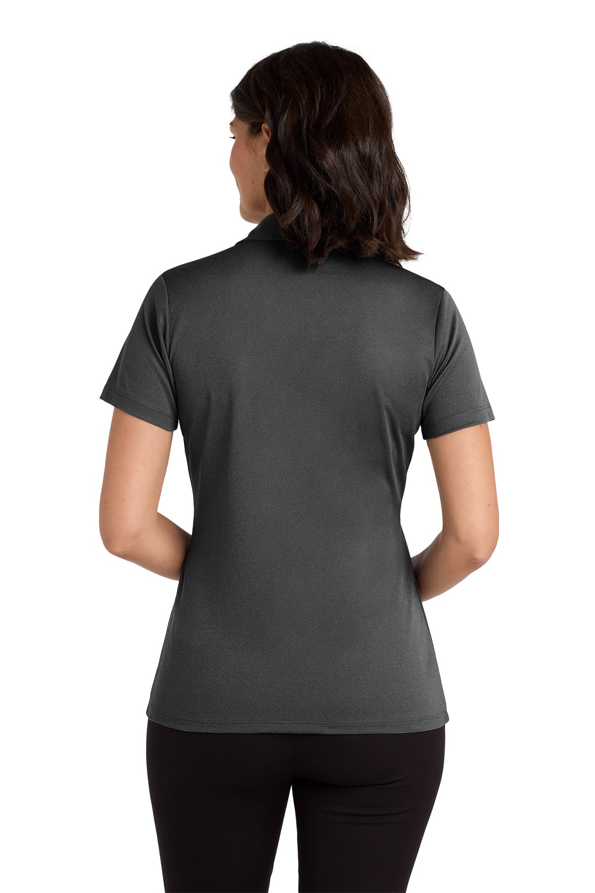 Port Authority® Women’s Heathered Silk Touch™ Performance Polo – LK542
