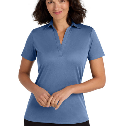 Port Authority® Women’s Heathered Silk Touch™ Performance Polo – LK542