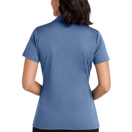 Port Authority® Women’s Heathered Silk Touch™ Performance Polo – LK542