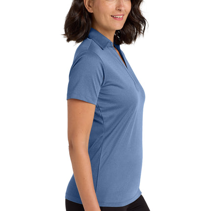 Port Authority® Women’s Heathered Silk Touch™ Performance Polo – LK542