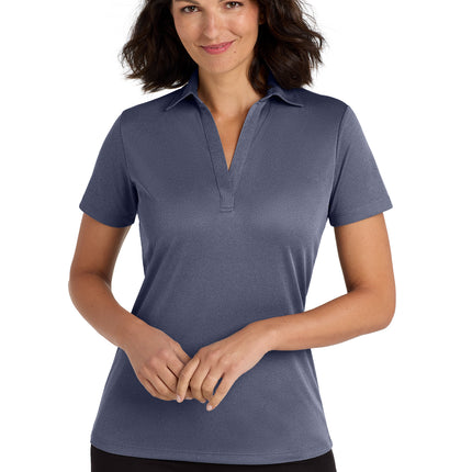 Port Authority® Women’s Heathered Silk Touch™ Performance Polo – LK542