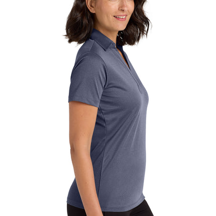 Port Authority® Women’s Heathered Silk Touch™ Performance Polo – LK542