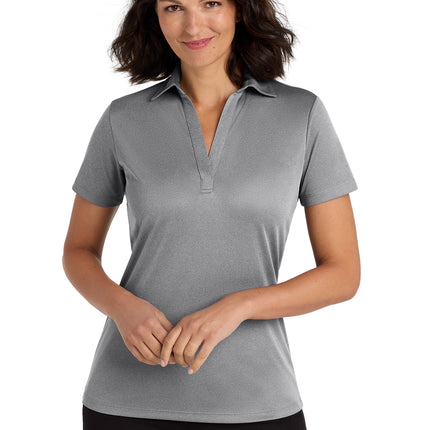 Port Authority® Women’s Heathered Silk Touch™ Performance Polo – LK542