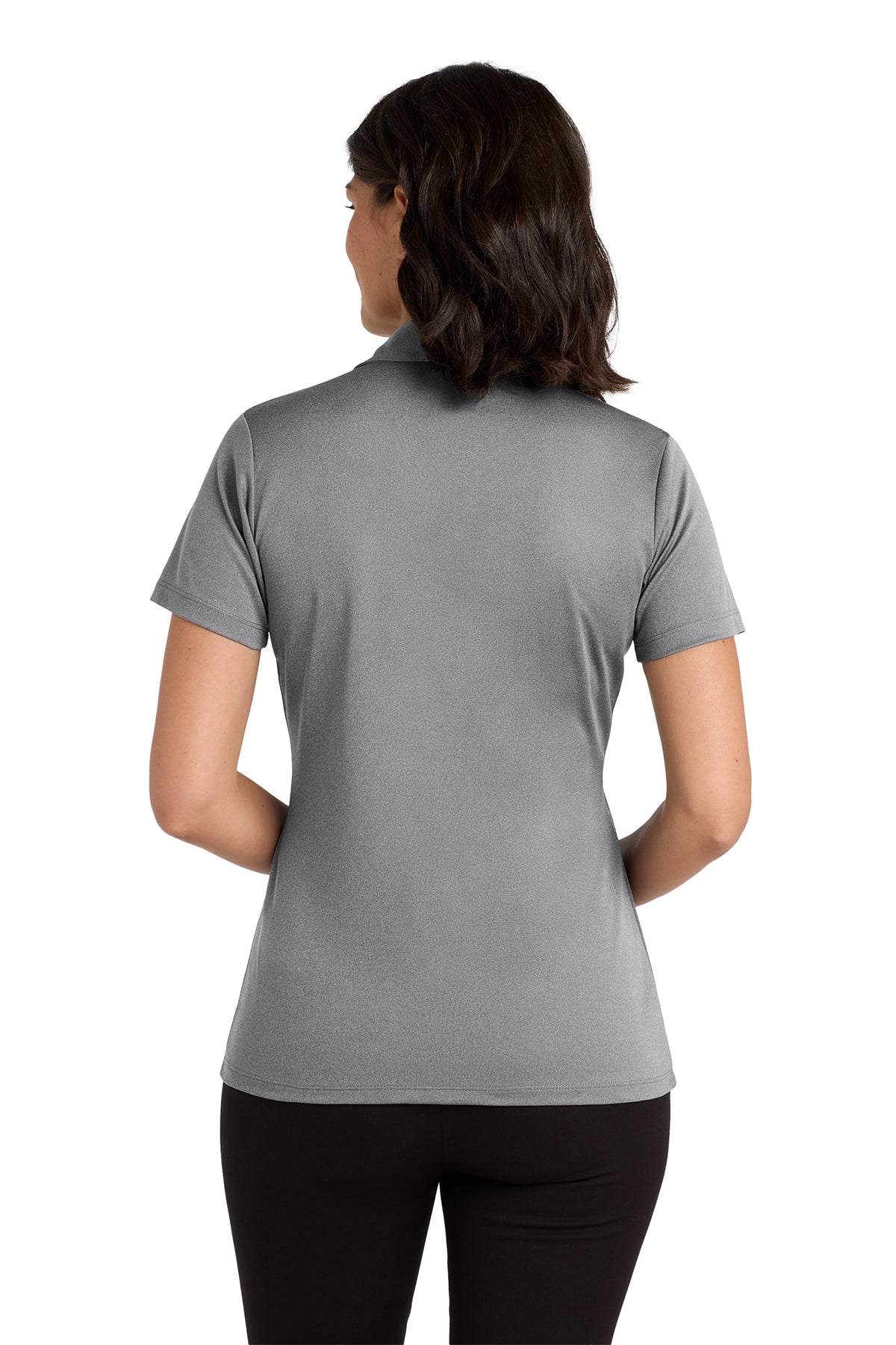 Port Authority® Women’s Heathered Silk Touch™ Performance Polo – LK542