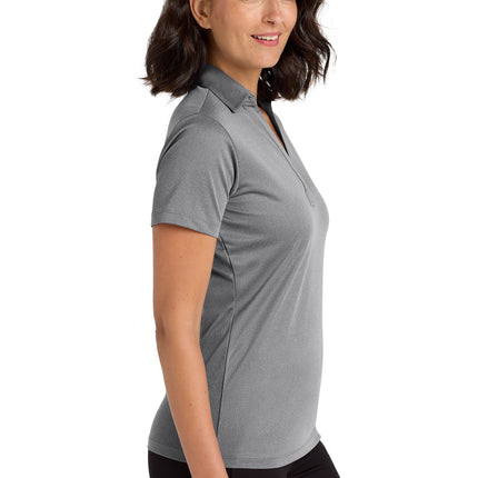Port Authority® Women’s Heathered Silk Touch™ Performance Polo – LK542