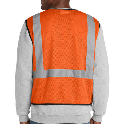 CornerStone® ANSI 107 Class 2 Economy Mesh One‑Pocket Vest – CSV100