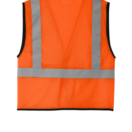 CornerStone® ANSI 107 Class 2 Economy Mesh One‑Pocket Vest – CSV100