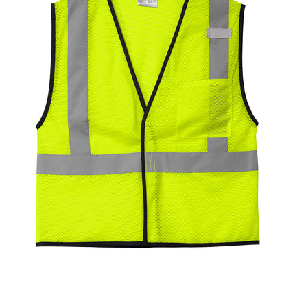CornerStone® ANSI 107 Class 2 Economy Mesh One‑Pocket Vest – CSV100