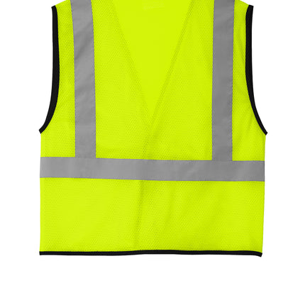 CornerStone® ANSI 107 Class 2 Economy Mesh One‑Pocket Vest – CSV100