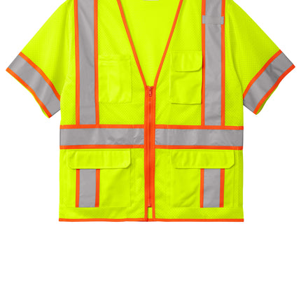 CornerStone ANSI Class 3 Two‑Tone Surveyor Mesh Vest – CSV106