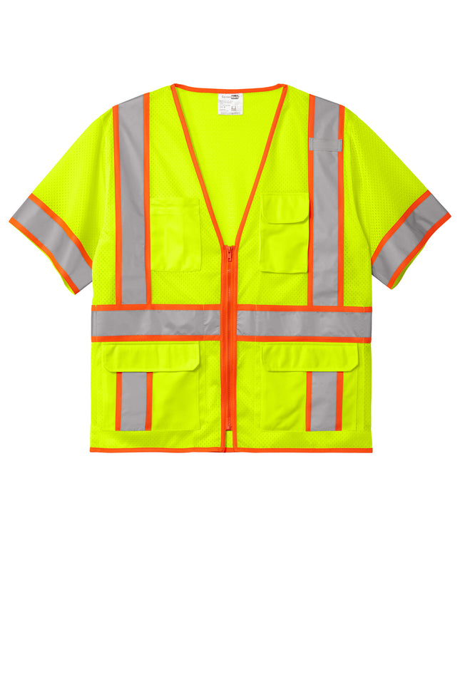 CornerStone ANSI Class 3 Two‑Tone Surveyor Mesh Vest – CSV106