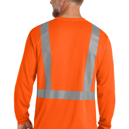 CornerStone® ANSI 107 Class 2 Mesh Long Sleeve Tee – CS201