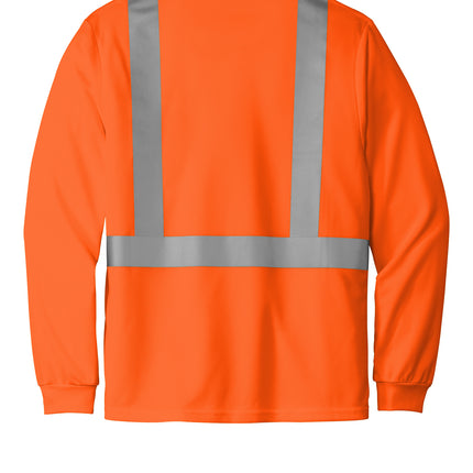 CornerStone® ANSI 107 Class 2 Mesh Long Sleeve Tee – CS201
