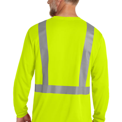 CornerStone® ANSI 107 Class 2 Mesh Long Sleeve Tee – CS201