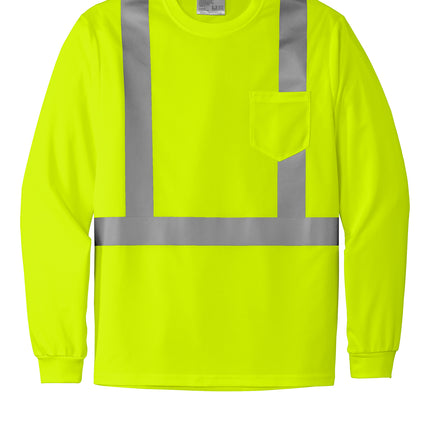 CornerStone® ANSI 107 Class 2 Mesh Long Sleeve Tee – CS201
