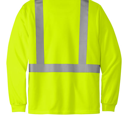CornerStone® ANSI 107 Class 2 Mesh Long Sleeve Tee – CS201