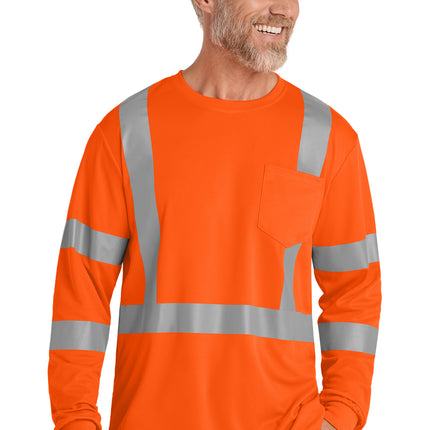 CornerStone® ANSI 107 Class 3 Mesh Long Sleeve Tee – CS203