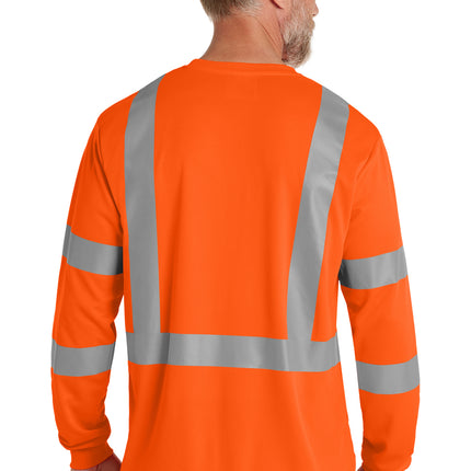CornerStone® ANSI 107 Class 3 Mesh Long Sleeve Tee – CS203
